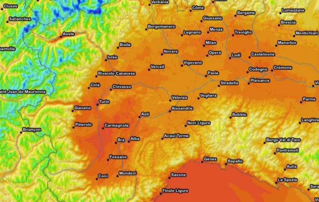 Foehn Piemonte 5 ottobre