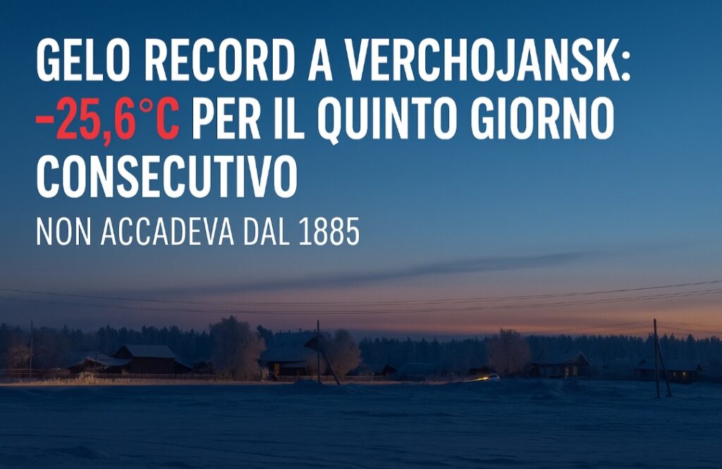 Gelo storico Verchojansk Siberia