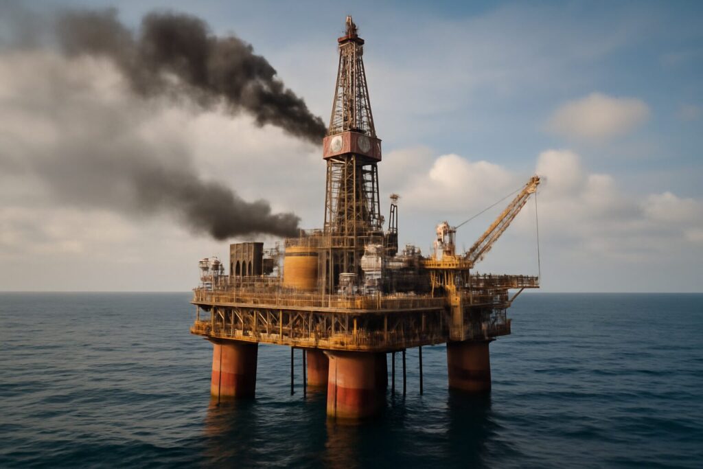 Giacimento petrolio gas