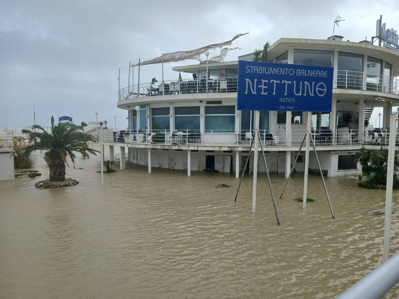 Ingressione marina Rimini 