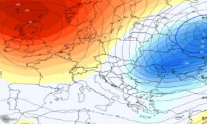 Irruzione fredda NAO negativa