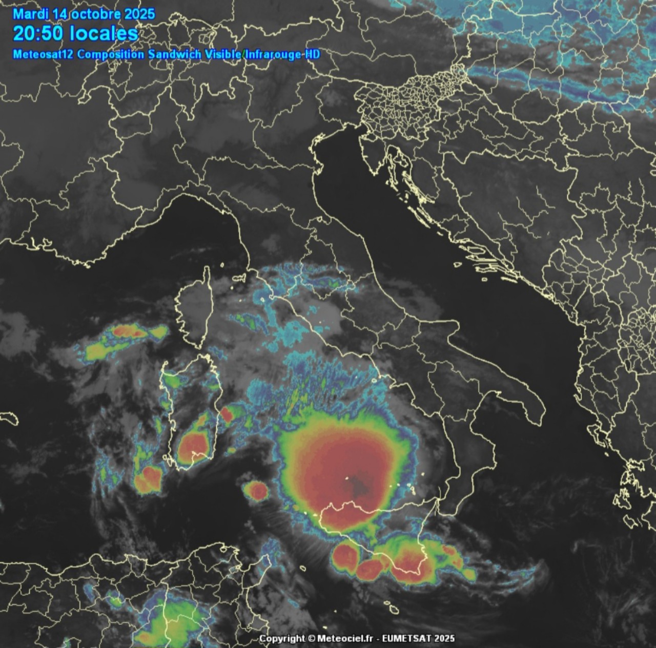 MCS Tirreno 14 ottobre 