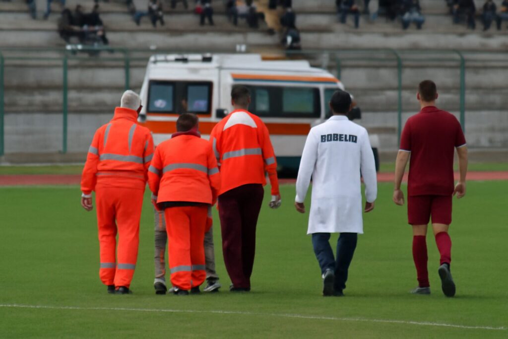 Malore calciatore