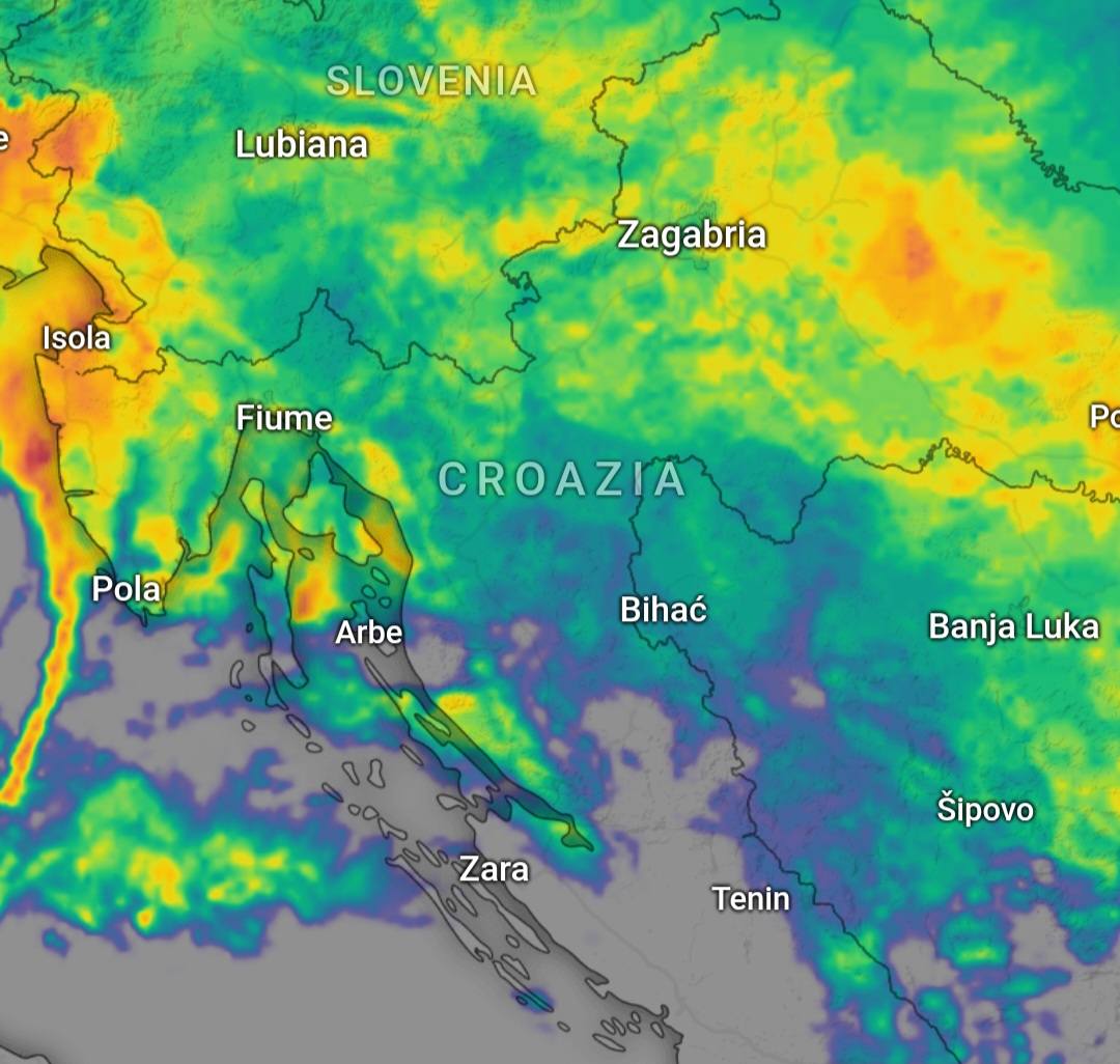 Maltempo Croazia 