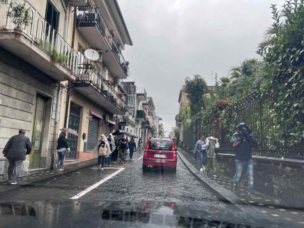 Maltempo Sicilia 12 ottobre 2025
