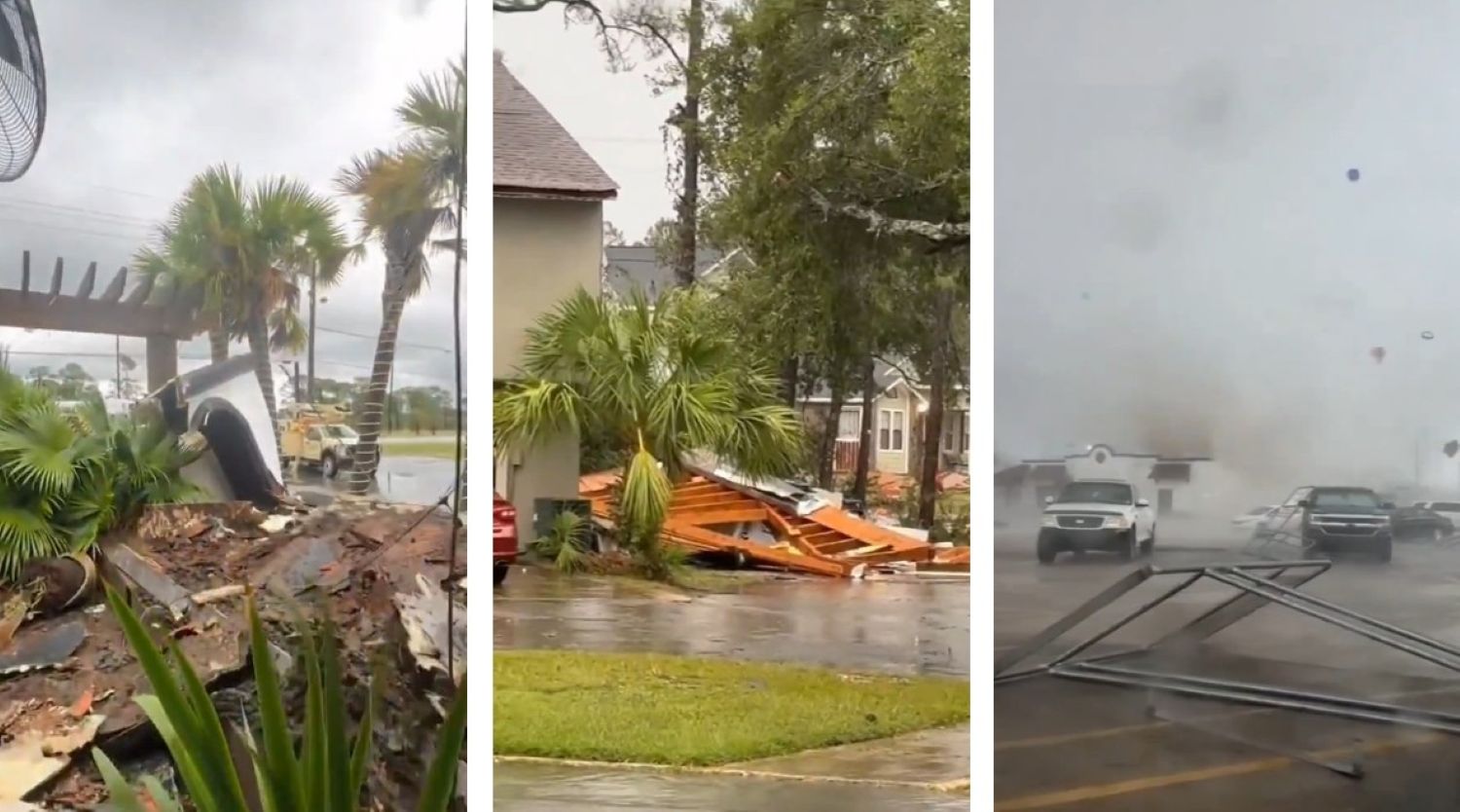 Maltempo USA, tornado devasta Gautier nel Sud del Mississippi: danneggiati edifici e un ristorante | VIDEO