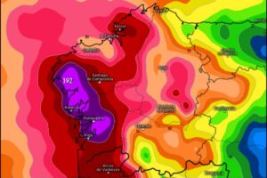 Maltempo Galizia prossimi giorni