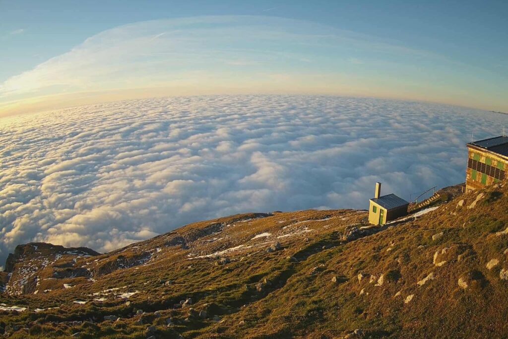 Mare di nuvole Pogled Slovenia