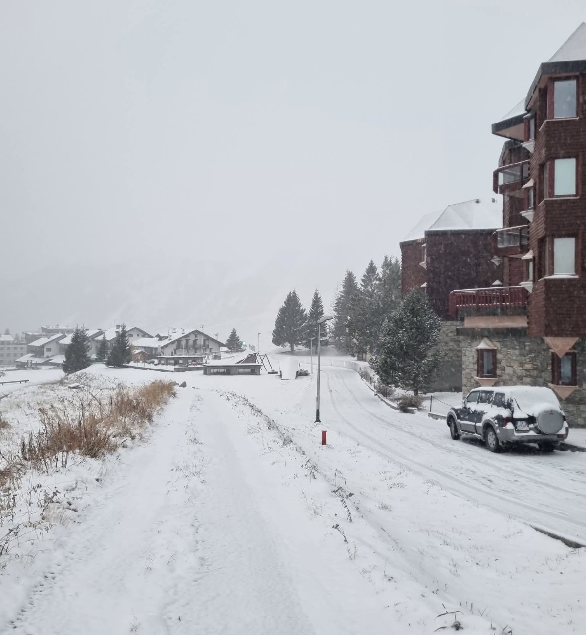 Neve Cervinia 24 ottobre 