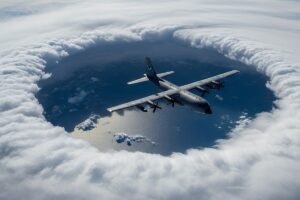 Occhio uragano Melissa