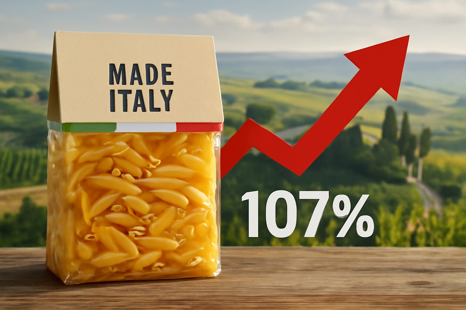 “Pasta italiana a rischio: il dazio potrebbe annientare l’export negli USA”: la denuncia Coldiretti