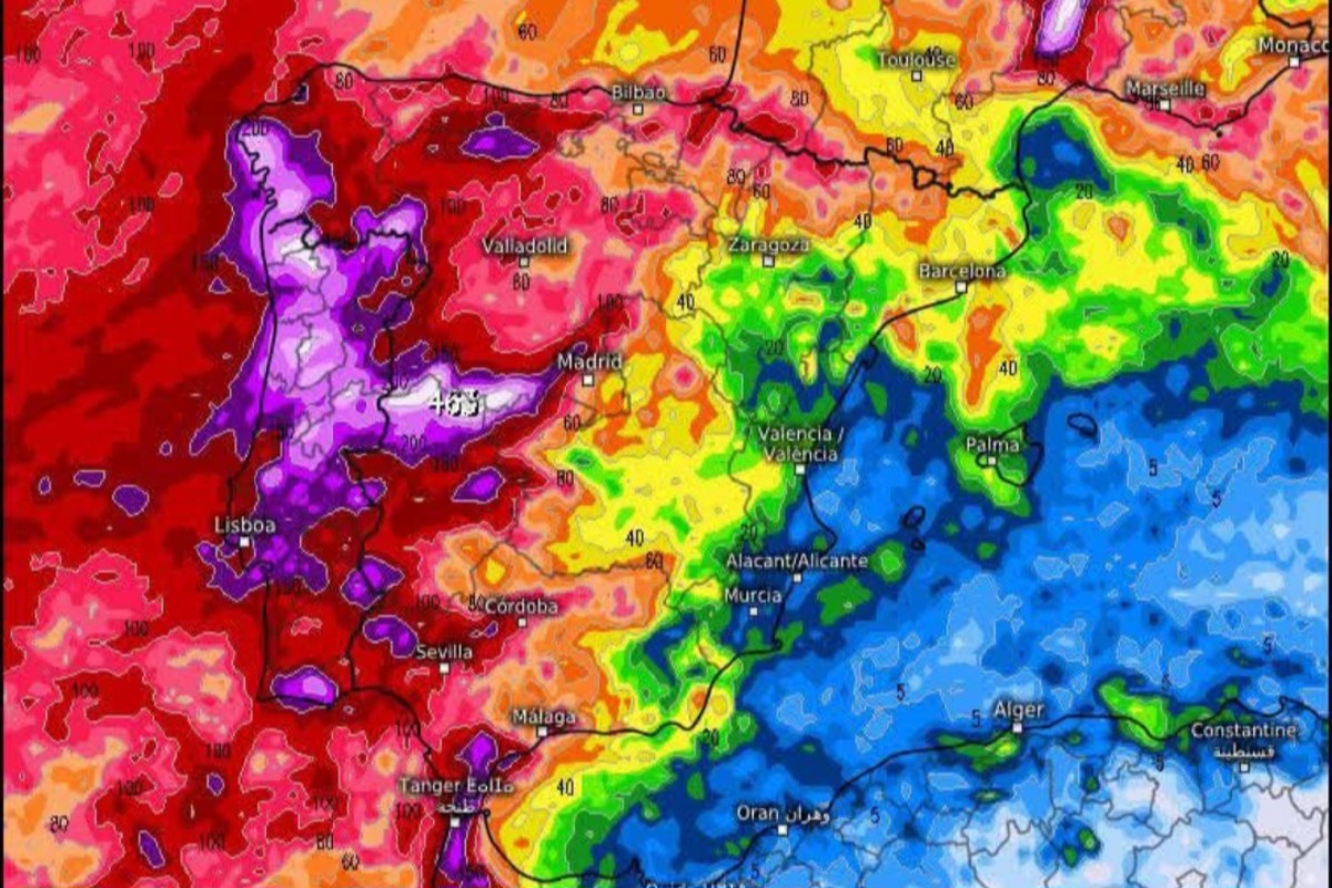 Allerta Meteo Europa, si riaprono le porte dell’Atlantico: piogge eccezionali in arrivo tra Portogallo e Spagna