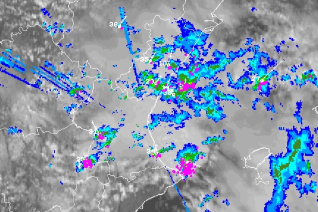 Radar Valencia 13 ottobre