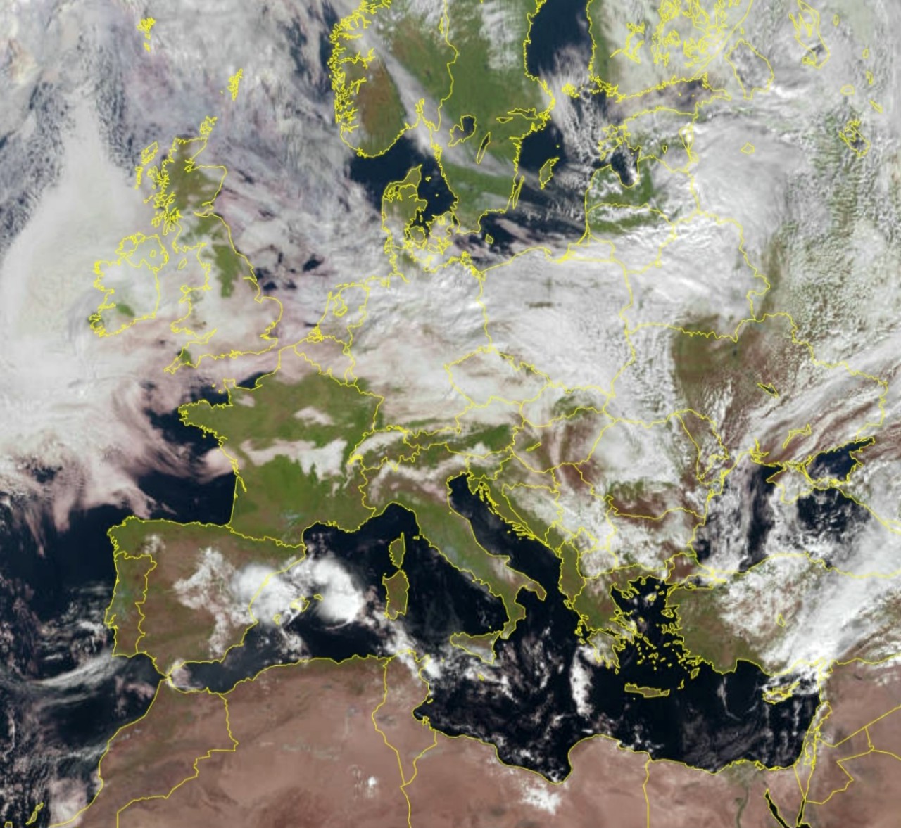 Satellite Europa 12 ottobre