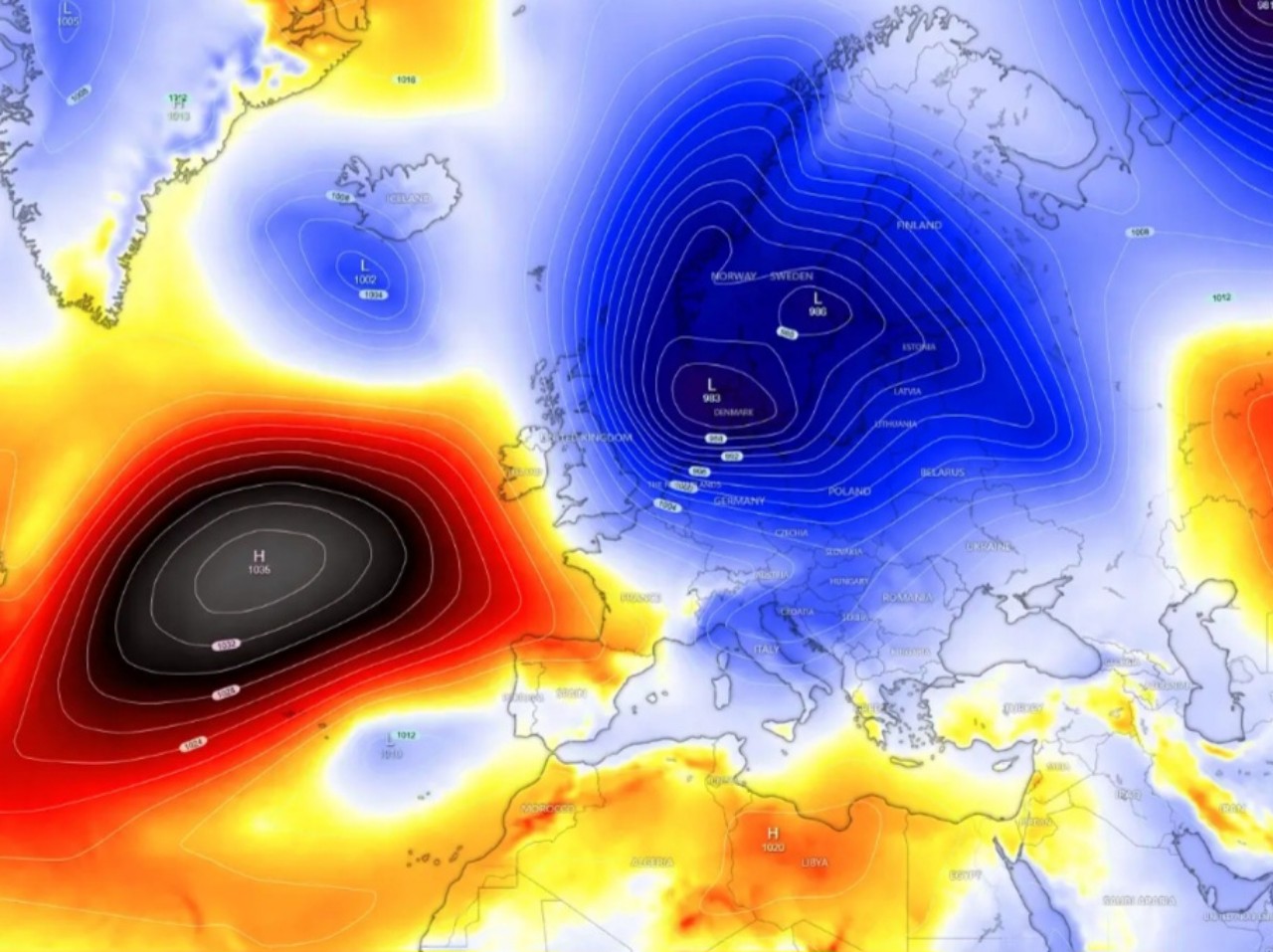 Situazione prossimi giorni Europa 