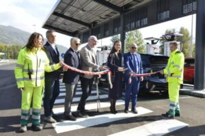 Stazione autostradale elettrica