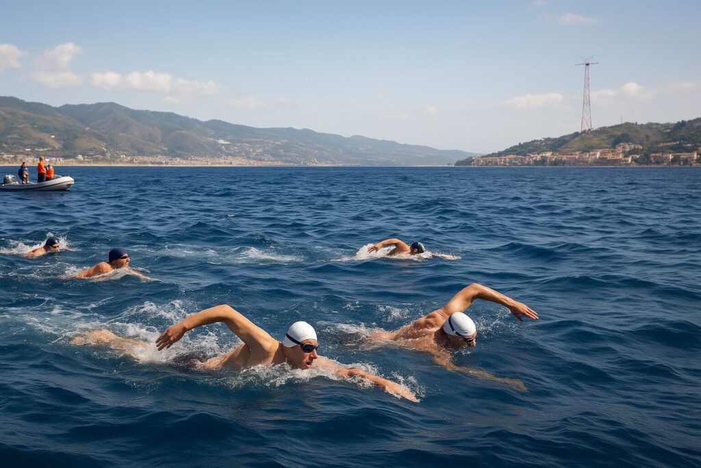 Stretto Messina nuoto