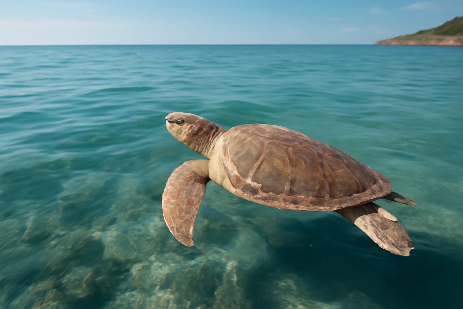 Rilasciata In Mare Ariel La Tartaruga Caretta caretta Curata Dalla Rilasciata In Mare Ariel La Tartaruga Caretta caretta Curata Dalla