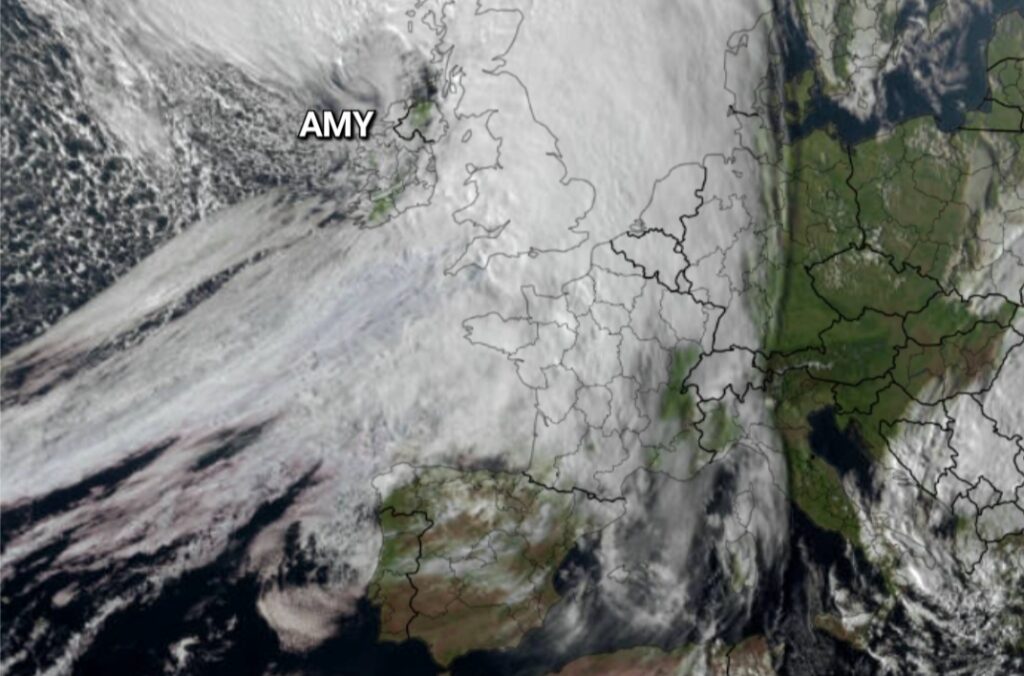Tempesta Amy Francia