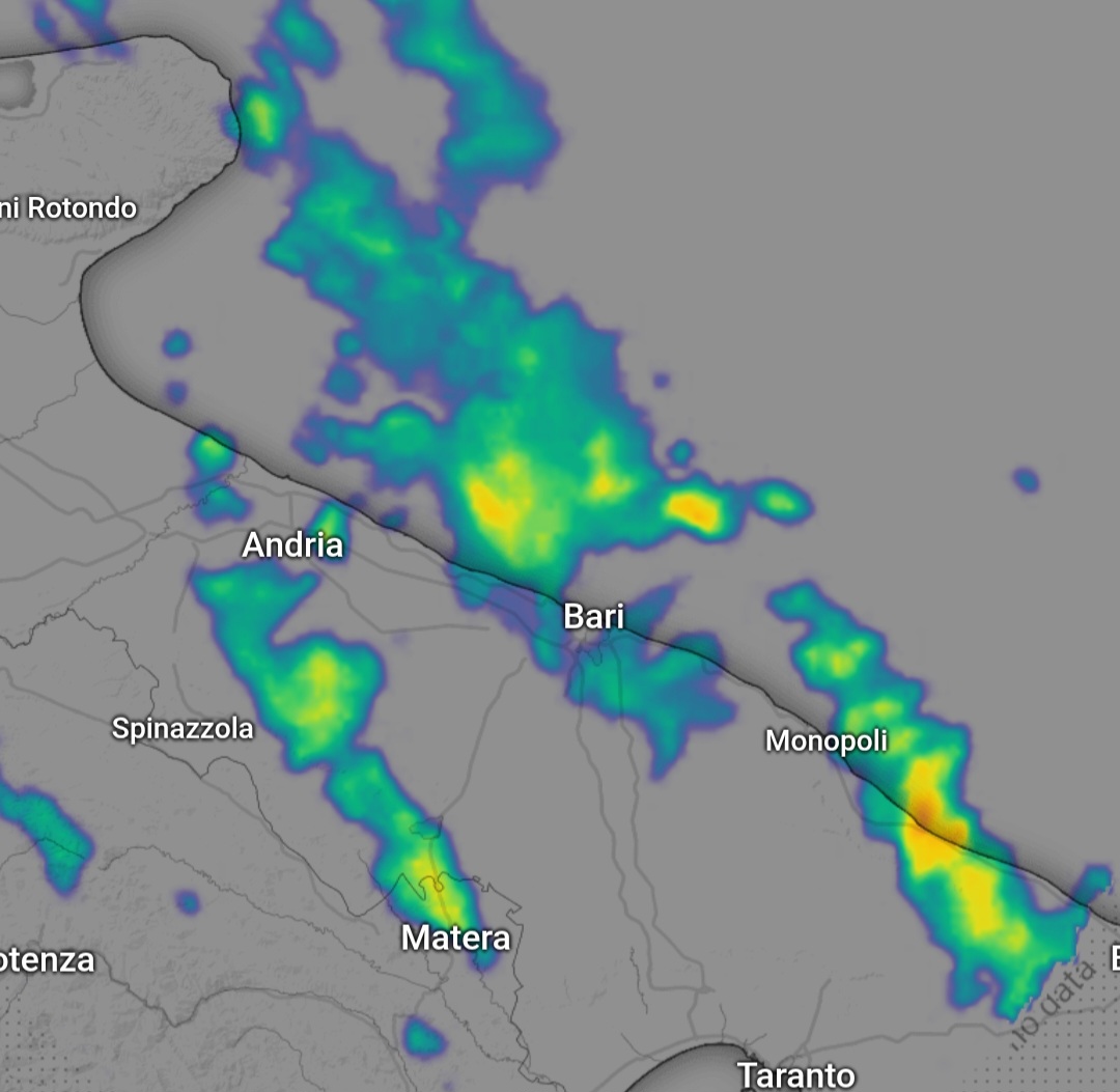 Temporali Puglia
