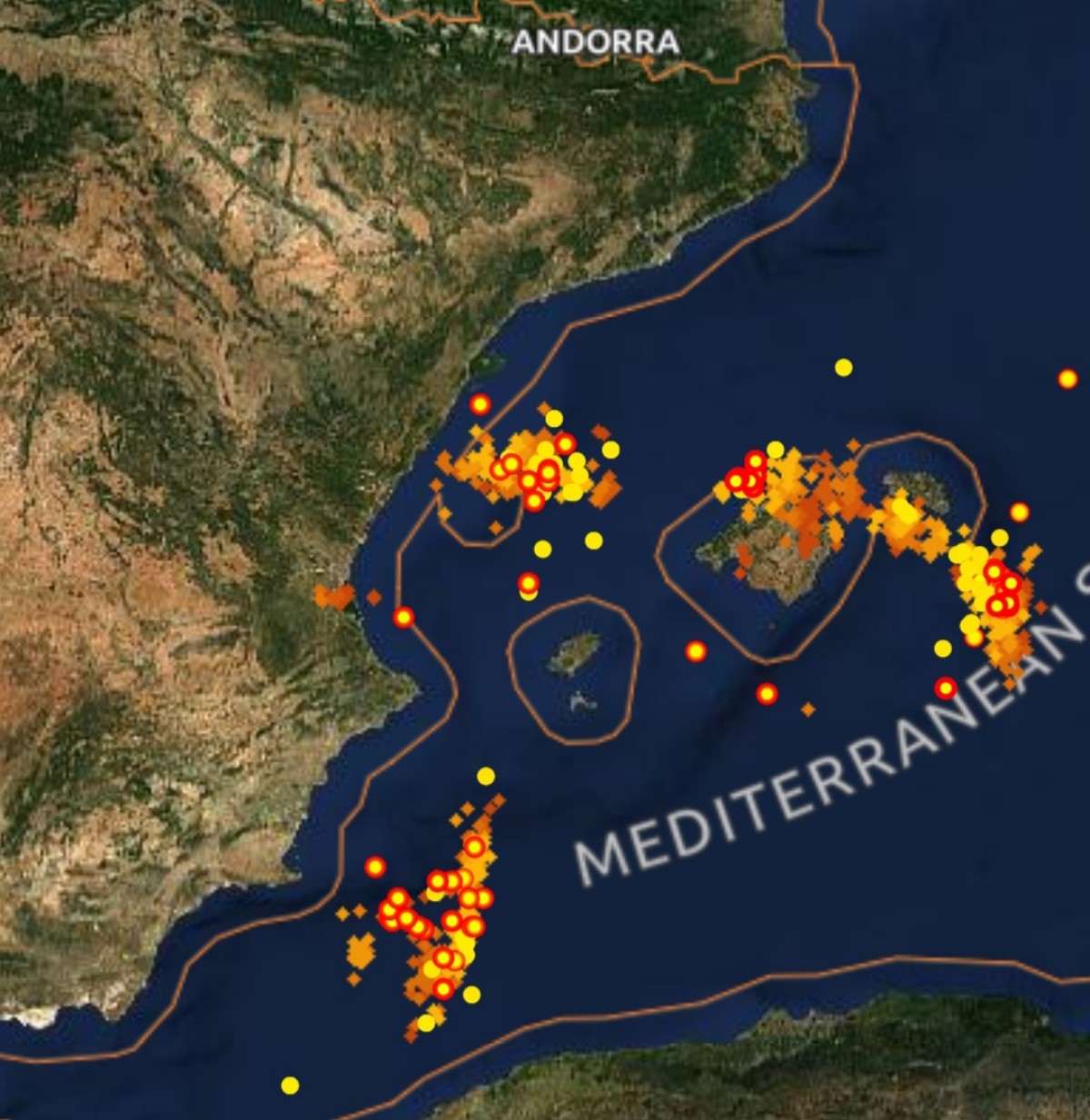 Temporali Spagna 11 ottobre