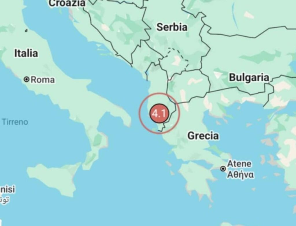 Terremoto Albania