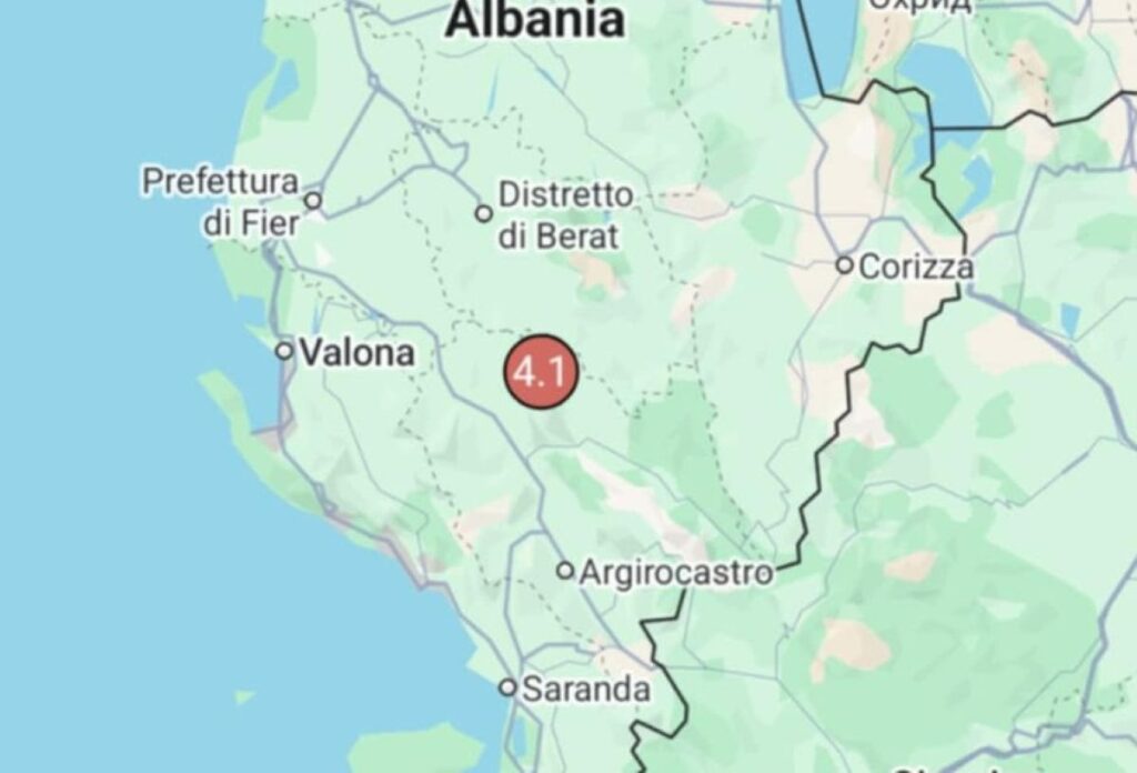 Terremoto Albania