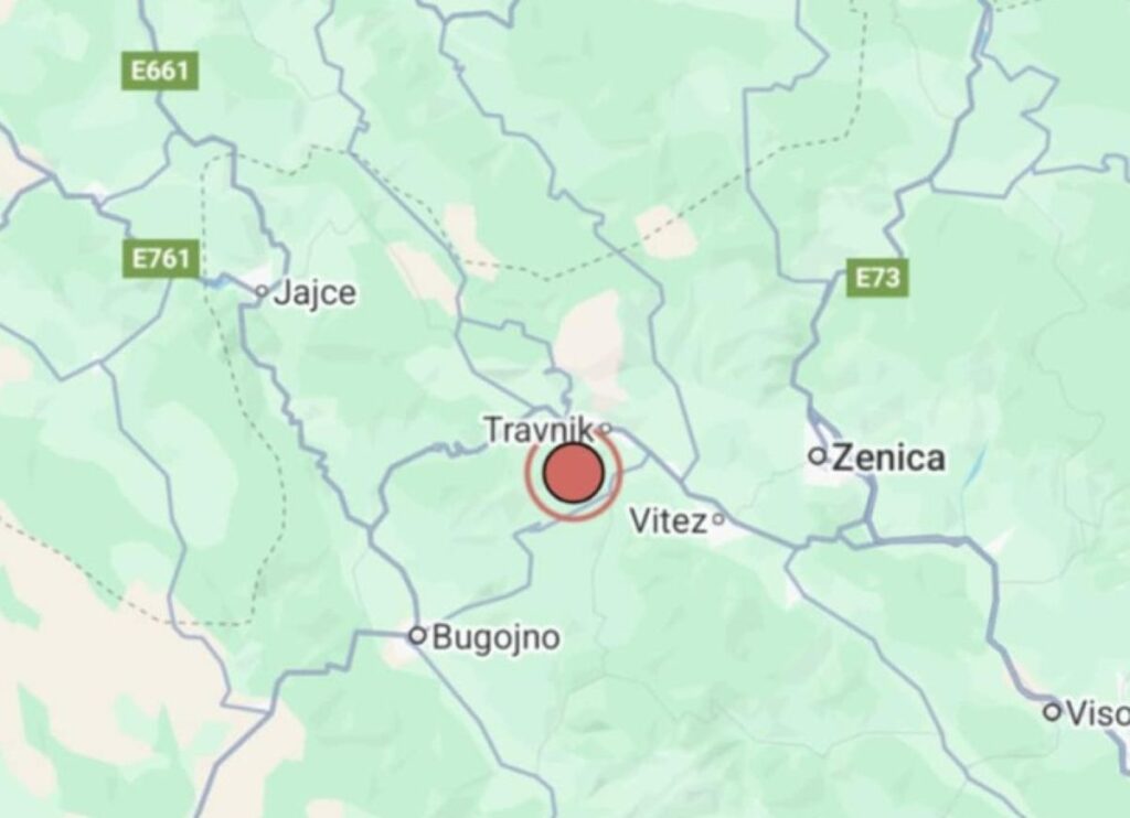 Terremoto Bosnia