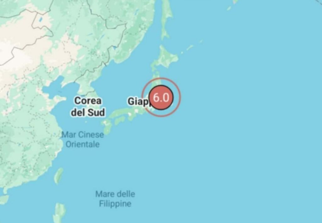 Terremoto Giappone