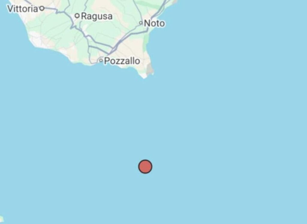 Terremoto Mar Ionio