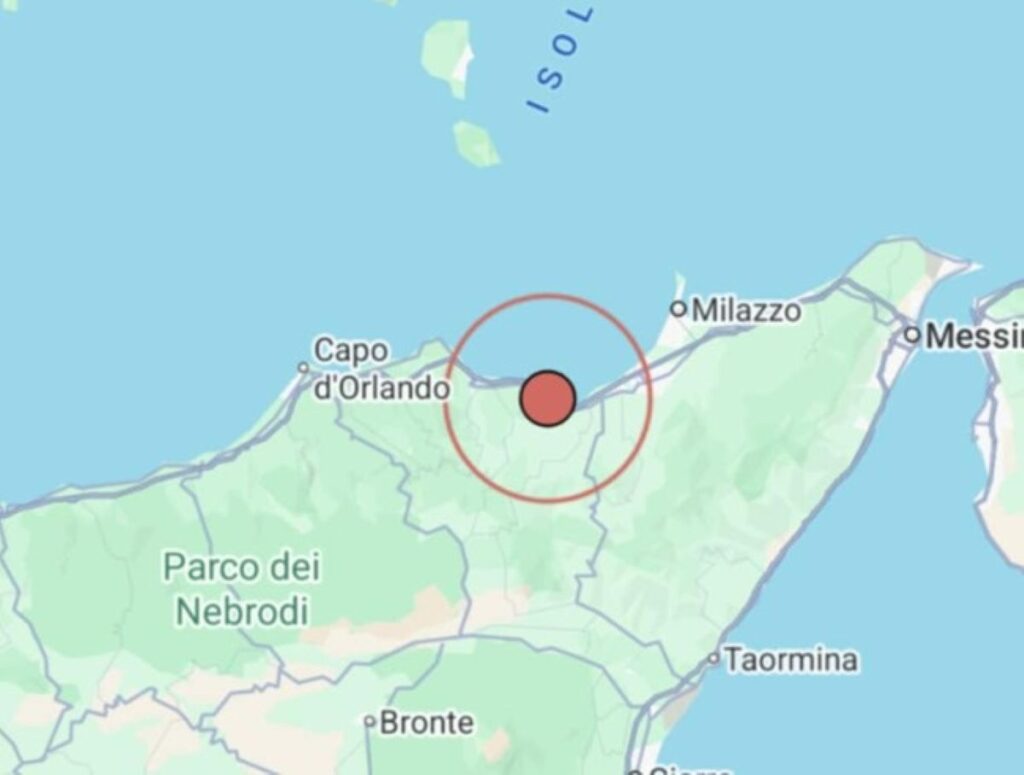 Terremoto Sicilia