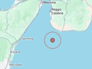 Terremoto costa Calabra