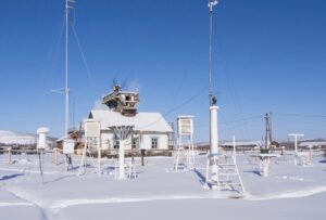 Gelo a Verchojansk in Siberia