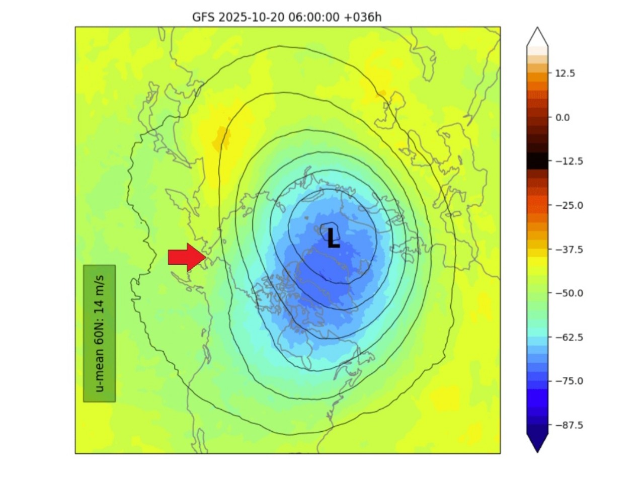 Vortice Polare 20 ottobre