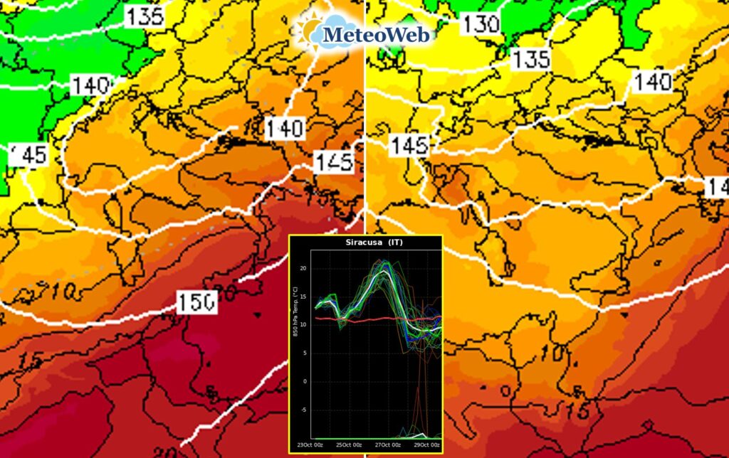 allerta meteo 26 27 ottobre 2025