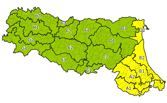 allerta meteo emilia romagna