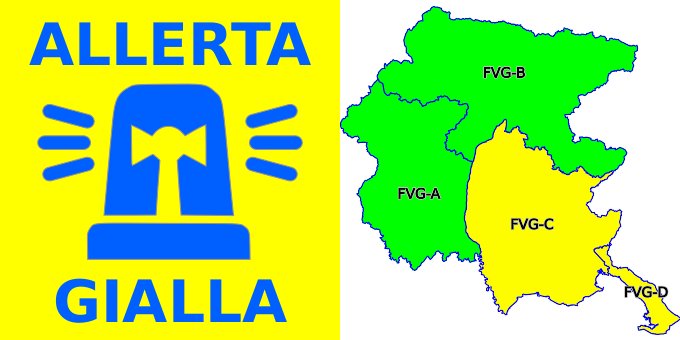 allerta meteo friuli venezia giulia 5 ottobre