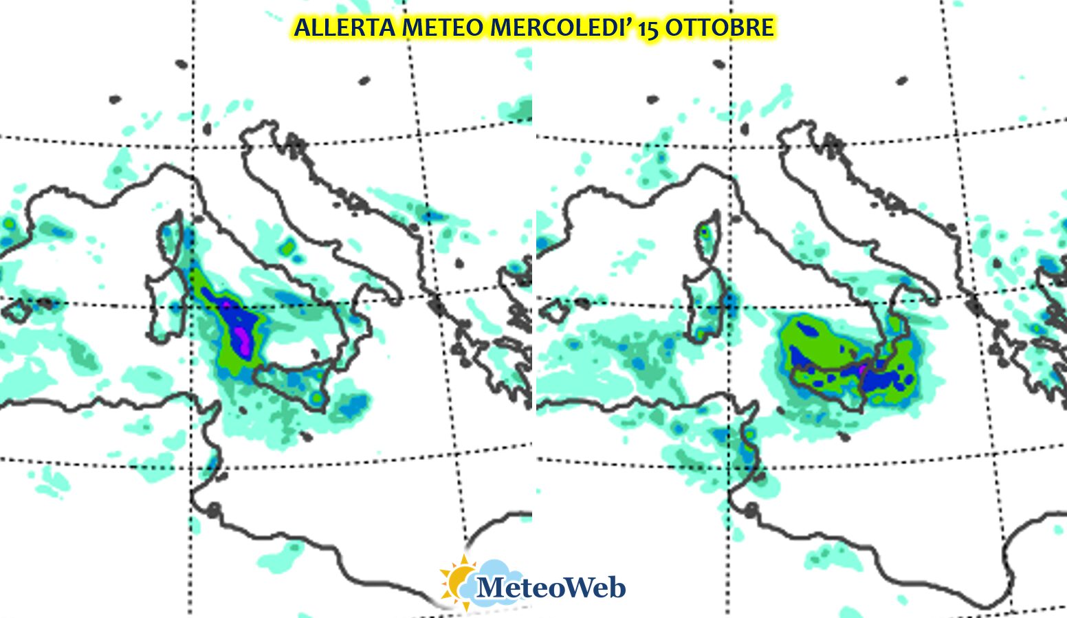 Allerta Meteo, arrivano le grandi piogge autunnali e scatta l’allarme maltempo: dalla Spagna all’Italia, alto rischio alluvioni!