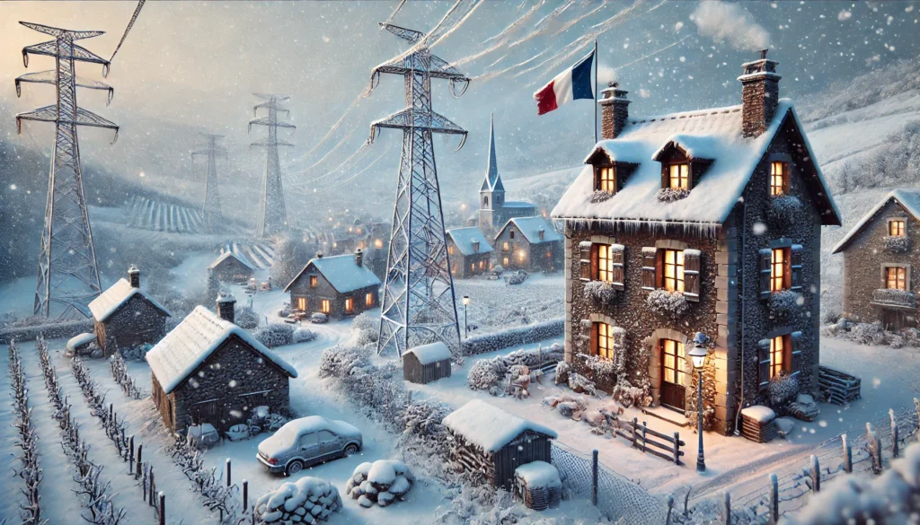 allerta meteo neve gelo freddo inverno Francia