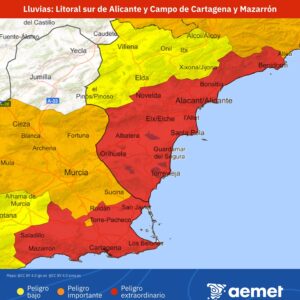 allerta meteo rossa spagna