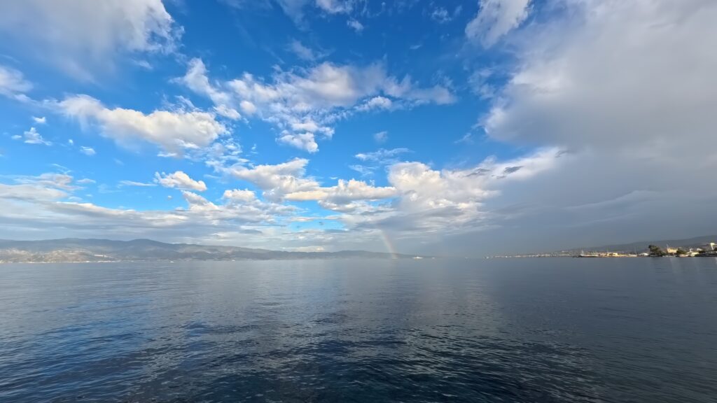 arcobaleno stretto messina