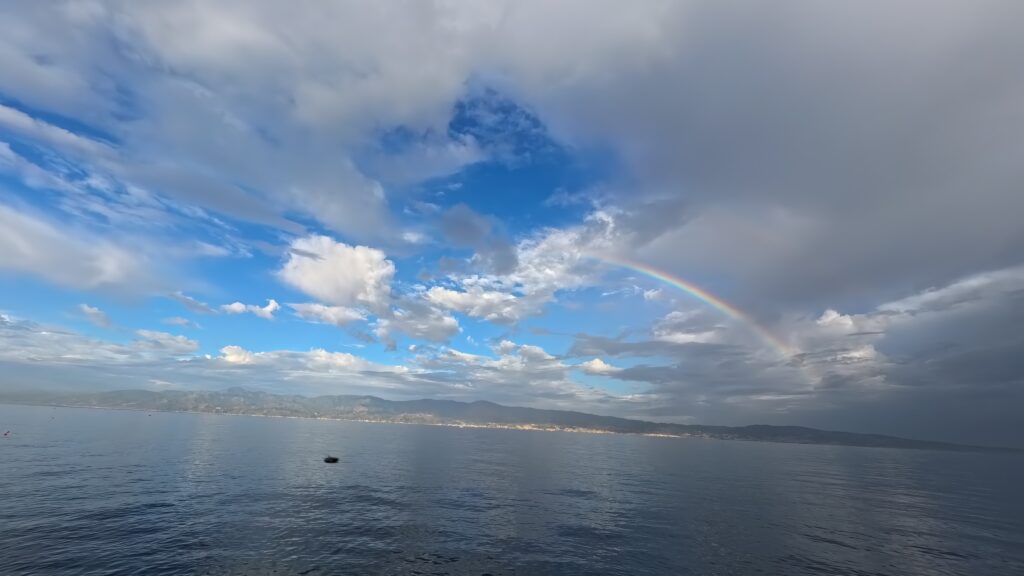 arcobaleno stretto messina