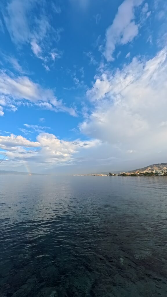 arcobaleno stretto messina
