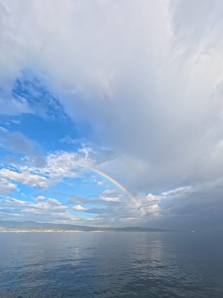 arcobaleno stretto messina