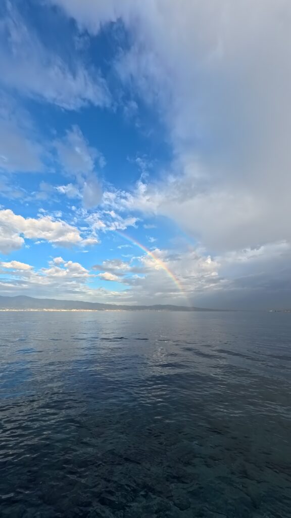 arcobaleno stretto messina