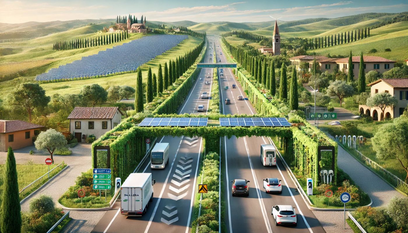 Un parco solare lungo l’A4: Autostrade Alto Adriatico accelera sulla transizione energetica