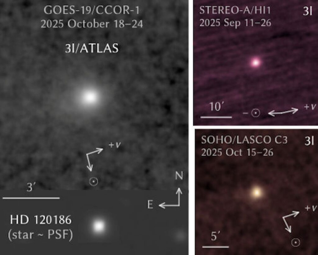 cometa interstellare 3IATLAS