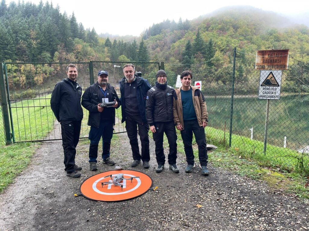 droni ingv protezione civile