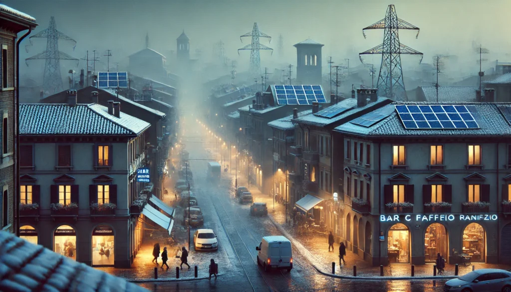 energia pannelli fotovoltaici inverno