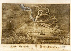 eruzione vesuvio 1822